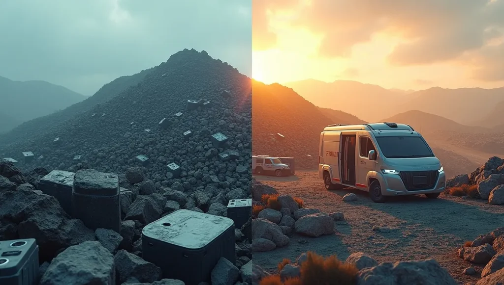 From waste to renewable energy: How a circular economy repurposes old EV batteries